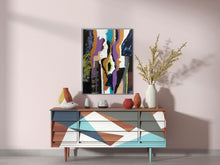 Load image into Gallery viewer, Acrylic Abstract Painting On Canvas "Promiscuity"