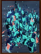 Load image into Gallery viewer, Abstract Acrylic Pouring Painting Modern Canvas Art Interior Design "Madness"