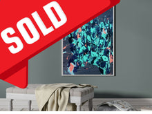 Load image into Gallery viewer, Abstract Acrylic Pouring Painting Modern Canvas Art Interior Design "Madness"
