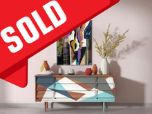 Load image into Gallery viewer, Acrylic Abstract Painting On Canvas "Promiscuity"