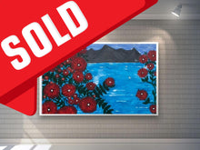 Load image into Gallery viewer, Acrylic Landscape On Canvas "Blue Scrutiny"