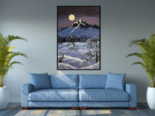 Load image into Gallery viewer, Acrylic Landscape "Winter Fairytale"