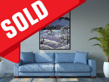 Load image into Gallery viewer, Acrylic Landscape "Winter Fairytale"
