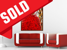 Load image into Gallery viewer, Female Art Modern Oil Abstract Female Artwork Large Canvas Wall Art "Red Shadow"