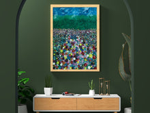 Load image into Gallery viewer, Oil Abstract Landscape Flowers Painting Colorful Modern Art On Canvas "Meadows"