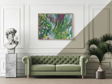 Load image into Gallery viewer, Abstract Acrylic Painting "Rainbow"