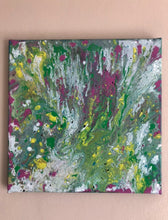 Load image into Gallery viewer, Abstract Acrylic Painting "Rainbow"