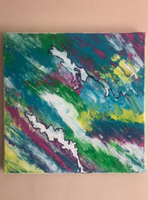 Load image into Gallery viewer, Modern Abstract Painting Acrylics "Blasts"