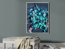 Load image into Gallery viewer, Abstract Acrylic Pouring Painting Modern Canvas Art Interior Design &quot;Madness&quot;
