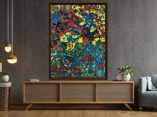 Load image into Gallery viewer, Oil Abstract Flowers Painting Wall Art On Canvas &quot;Breaths&quot;
