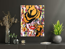Load image into Gallery viewer, Modern Female Artwork Abstract Acrylic Wall Art Decor &quot;Invincible Smile&quot;

