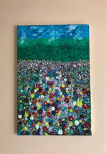 Load image into Gallery viewer, Oil Abstract Landscape Flowers Painting Colorful Modern Art On Canvas &quot;Meadows&quot;
