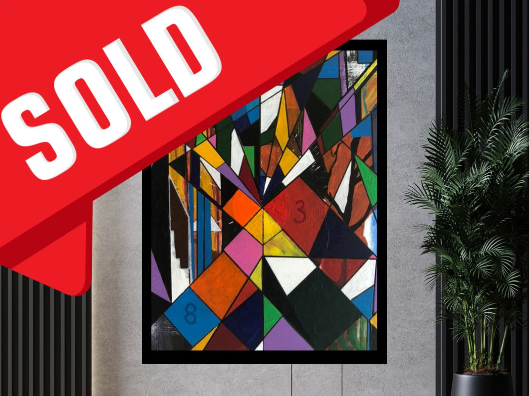 Acrylic Modern Abstract Painting 