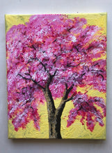 Load image into Gallery viewer, Abstract Acrylic Painting Colorful Art Landscape Tree Painting &quot;Silent Treatment&quot;
