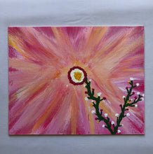 Load image into Gallery viewer, Acrylic Painting Flowers On Canvas &quot;It Flower&quot;
